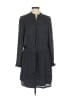 dalia 100% Polyester Chevron-herringbone Gray Casual Dress Size 6 - photo 1