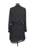 dalia 100% Polyester Chevron-herringbone Gray Casual Dress Size 6 - photo 2