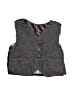 Tommy Hilfiger 100% Cotton Chevron-herringbone Brown Gray Vest Size 2T - photo 1