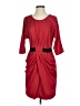 Assorted Brands 100% Polyester Solid Red Cocktail Dress Size S - photo 1
