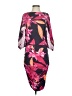 Venus Print Pink Cocktail Dress Size S - photo 1