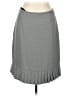 Assorted Brands 100% Polyester Solid Gray Formal Skirt Size 10 (petite) - photo 1