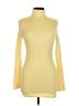 Lock & Love Yellow Long Sleeve Turtleneck Size M - photo 1