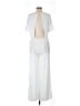 BCBGMAXAZRIA 100% Polyester White Jumpsuit Size S - photo 2