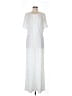 BCBGMAXAZRIA 100% Polyester White Jumpsuit Size S - photo 1