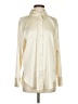 Open Edit Ivory Long Sleeve Blouse Size S - photo 1