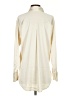 Open Edit Ivory Long Sleeve Blouse Size S - photo 2