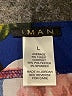 IMAN Blue 3/4 Sleeve Blouse Size L - photo 3