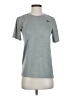 Nike 100% Polyester Gray Active T-Shirt Size S - photo 1