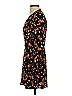 A.L.C. 100% Silk Floral Black Casual Dress Size 0 - photo 5