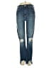 L'Agence Hearts Blue Jeans Size 27 waist - photo 1