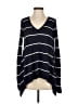 Matty M Stripes Blue Pullover Sweater Size S - photo 1