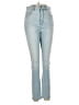 Ann Taylor Stripes Blue Jeans Size 6 - photo 1