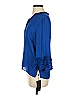 Kobi Halperin Blue 3/4 Sleeve Blouse Size XS - photo 5