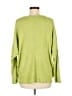 B.E. Stage Green Long Sleeve Blouse Size M - photo 2