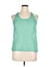 Bongo 100% Polyester Green Sleeveless Blouse Size XL - photo 1