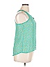 Bongo 100% Polyester Green Sleeveless Blouse Size XL - photo 4