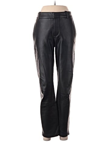 Zara Faux Leather Pants (view 1)
