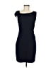 Mango Solid Blue Cocktail Dress Size M - photo 1