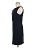 Mango Solid Blue Cocktail Dress Size M - photo 5