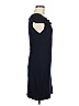 Mango Solid Blue Cocktail Dress Size M - photo 4