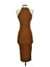 Old Navy Solid Brown Cocktail Dress Size XS - photo 2