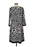 Calvin Klein Graphic Black Casual Dress Size L (estimated) - photo 2