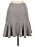 Aqua Solid Gray Formal Skirt Size S - photo 2