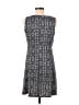 AB Studio Graphic Black Casual Dress Size M - photo 2