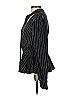 N12H 100% Polyester Black Long Sleeve Blouse Size 0 - 2 - photo 5