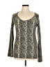 Norma Kamali Gray Long Sleeve Top Size XL - photo 1