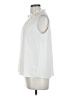 Ann Taylor LOFT 100% Rayon Ivory Sleeveless Blouse Size M - photo 5