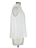 Ann Taylor LOFT 100% Rayon Ivory Sleeveless Blouse Size M - photo 4