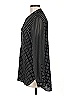 Anne Klein 100% Polyester Polka Dots Black Long Sleeve Blouse Size M - photo 5