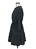 Zara Solid Black Casual Dress Size M - photo 5