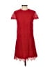 Francesca's 100% Polyester Red Cocktail Dress Size S - photo 1