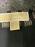 MICHAEL Michael Kors 100% Polyester Chevron-herringbone Black Casual Skirt Size 0 - photo 4