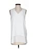 MICHAEL Michael Kors 100% Polyester White Sleeveless Blouse Size S - photo 1