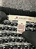 JM Collection Polka Dots Black Cardigan Size M - photo 7