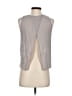 Trouve 100% Viscose Silver Tank Top Size S - photo 2