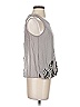 Trouve 100% Viscose Silver Tank Top Size S - photo 4