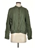 Cynthia Rowley 100% Linen Solid Green Jacket Size S - photo 1