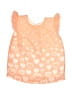 Healthtex 100% Polyester Hearts Orange Sleeveless Blouse 9-12 MO / 12 MO - photo 1