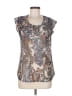 WAYF Blue Sleeveless Blouse Size M - photo 1