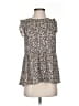 Maurices 100% Polyester Brown Sleeveless Blouse Size S - photo 1