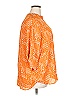 Cure 100% Polyester Orange 3/4 Sleeve Blouse Size 3X - photo 4