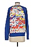 JCPenney 100% Polyester Print Blue Pullover Sweater Size S - photo 2
