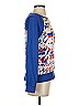 JCPenney 100% Polyester Print Blue Pullover Sweater Size S - photo 4
