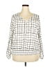 Apt. 9 100% Polyester Ivory 3/4 Sleeve Blouse Size XXL - photo 1
