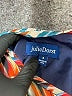 Julie dorst 100% Polyester Print Blue Casual Dress Size 8 - photo 6